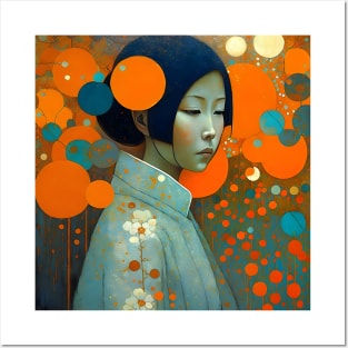 Asian Abstract Posters and Art